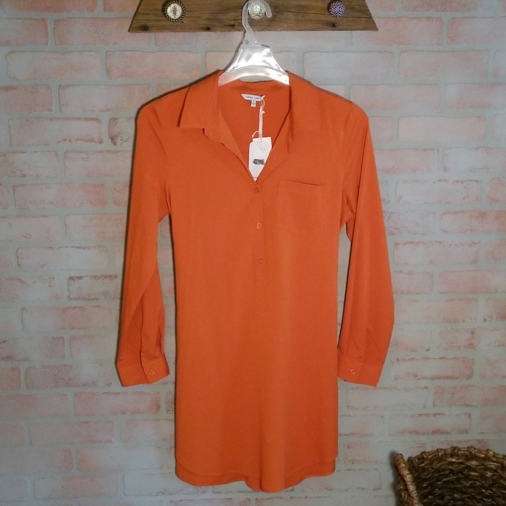 Burnt Orange Boutique Dress